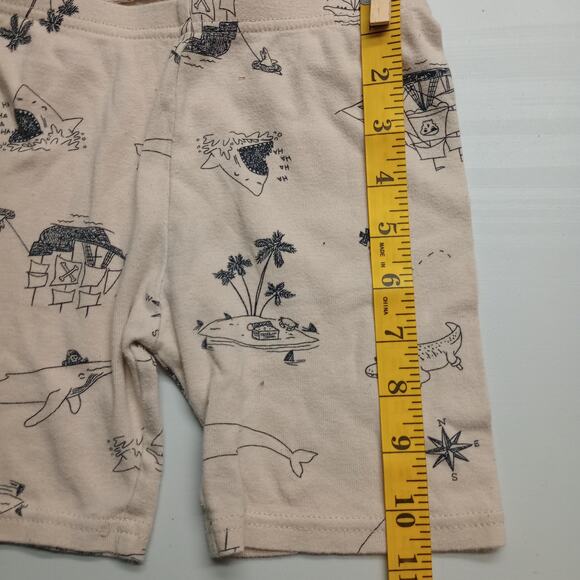 Carter’s Kids Pajama Set 5T Nautical Pirate Ocean Print - Picture 8 of 8